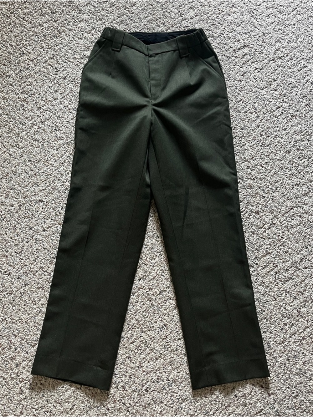 Women’s VF Imagewear Size 4 (XS/S) Dark Green Dress Thick Pants